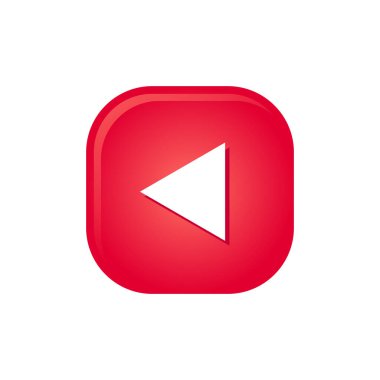 Ortam Oynatıcı Düğmesi Simge Vektör Şablonu