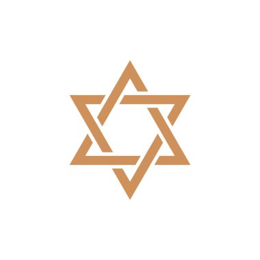 Moda düz dizaynında yıldız simgesi