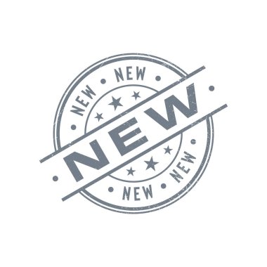 Yeni Damga Grunge Vektör Şablonu