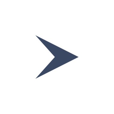 Ok Simgesi Simgesi Vektör Şablonu