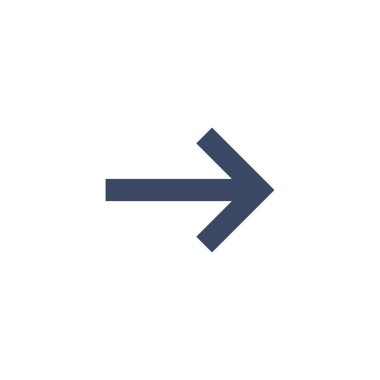 Ok Simgesi Simgesi Vektör Şablonu