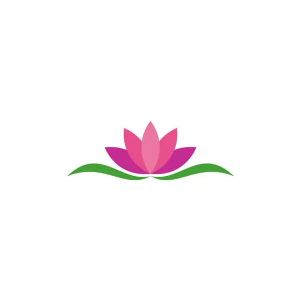Çiçek Mandala Simgesi Vektör Logo Şablonu