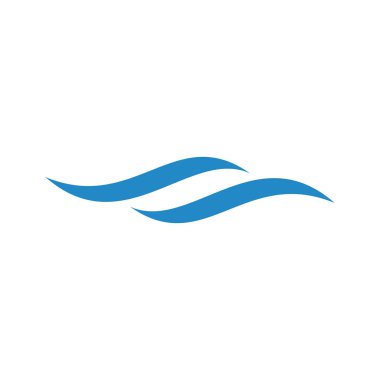 Soyut Dalga Su Vektörü Şablonu