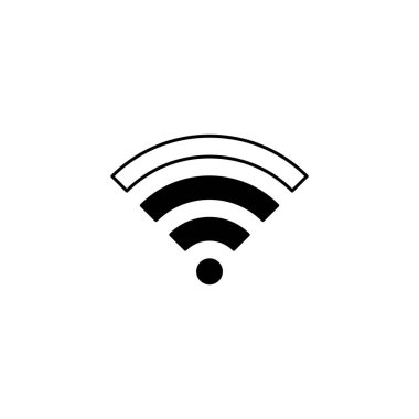 Telefon Sinyali Wi-Fi Göstergesi Simge Vektörü