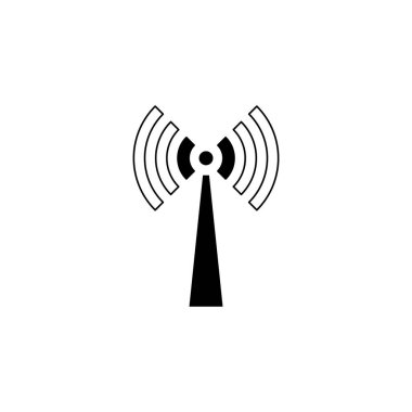 Telefon Sinyali Wi-Fi Göstergesi Simge Vektörü