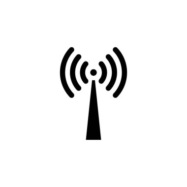 Telefon Sinyali Wi-Fi Göstergesi Simge Vektörü