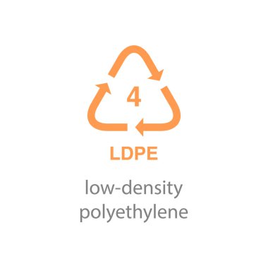 Geri dönüşüm kodu simge vektör şablonu