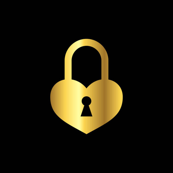 Шаблон векторного логотипа с иконкой "Золотой цвет"