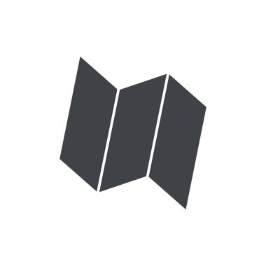 Harita Noktası Arama Konumu Simge Vektör Şablonu