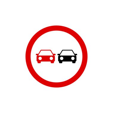 Çember Trafik İşareti, Yol İşareti Vektör Şablonu