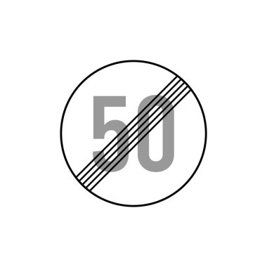 Zorunlu, Düzenleyici Yol İşareti, Trafik İşareti Vektör Şablonu