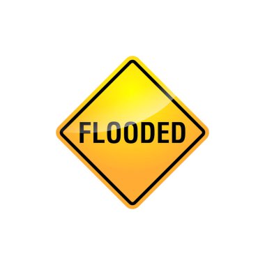 Trafik İşareti Sokak İmza Simgesi Vektör Şablonu