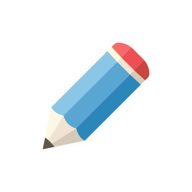 Basit Moda Kalem Simgesi Vektör Şablonu