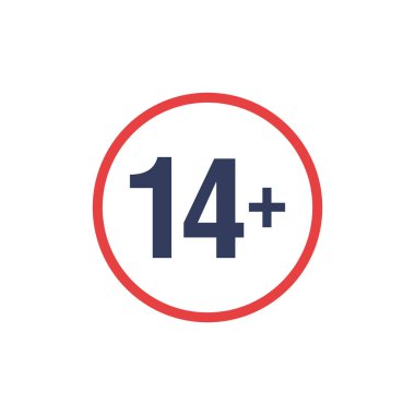 Yaş Kısıtlamaları İmza Simgesi Şablonu