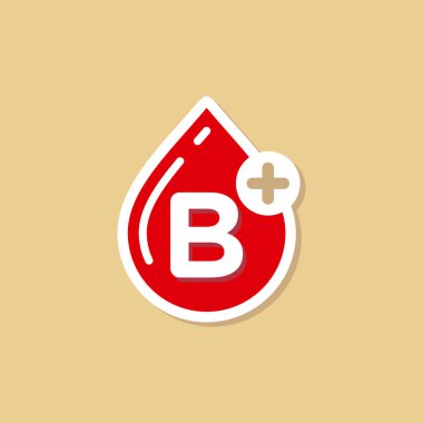 Blood Group, Blood Type Medical Icon Vector clipart