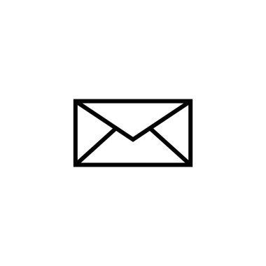 Moda Zarfı Simgesi Vektör Şablonu