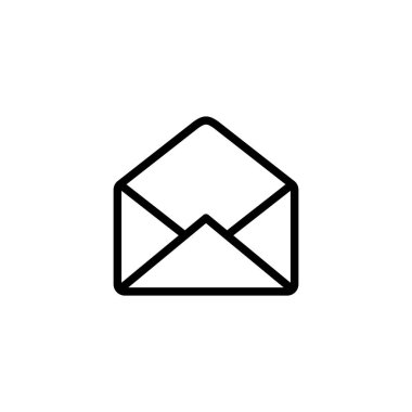 Moda Zarfı Simgesi Vektör Şablonu