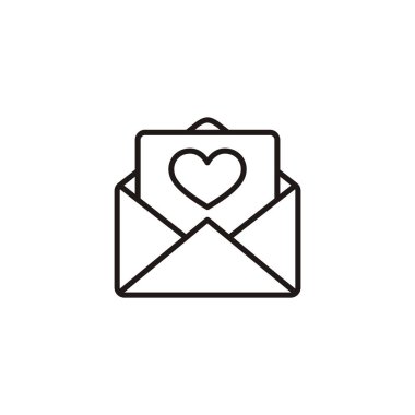 Moda Zarfı Simgesi Vektör Şablonu