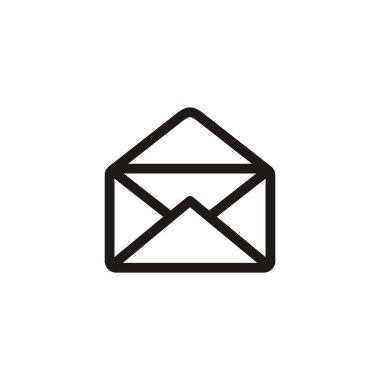 Moda Zarfı Simgesi Vektör Şablonu