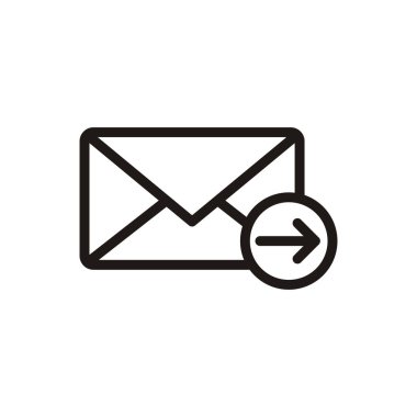 Moda Zarfı Simgesi Vektör Şablonu