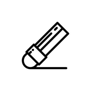 Silgi Simgesi Moda Vektörü Şablonu