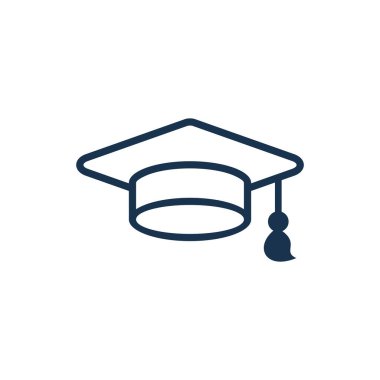 Kapak Simgesi Vektör Şablonunu Mezun Et