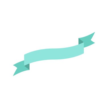 Düz Biçim Vektör Şablonunda Boş Kurdeleler