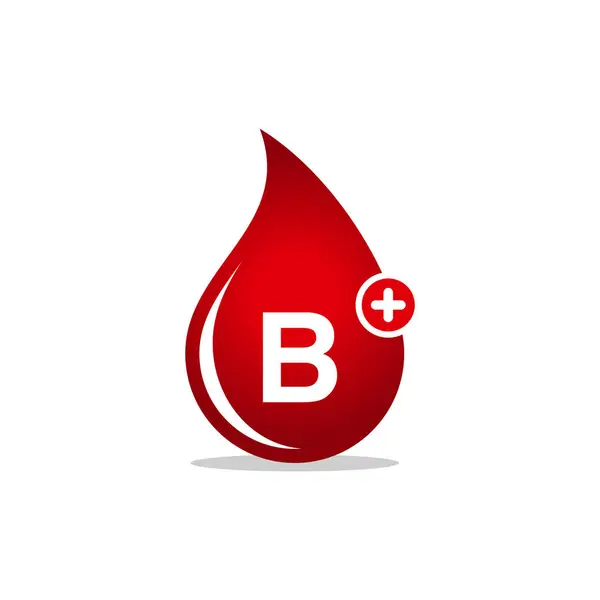 stock vector Blood Group, Blood Type Medical Icon Vector