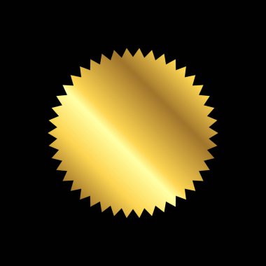 Düz Stil Vektör Şablonunda Altın Renkli Boş Kurdeleler. Yeni Gelen mağaza ürün etiketleri, yeni etiketler veya satış posterleri ve pankartlar için etiketler