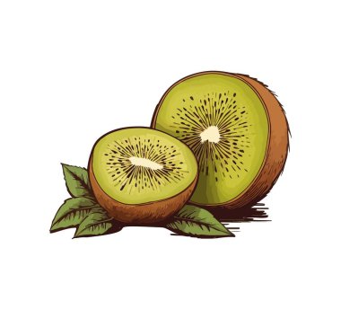 Kiwi El Çizim Vektörü ResimleriName 