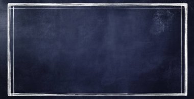 Koyu gri tebeşirli kara tahta arka plan. Yapay zeka oluşturuldu