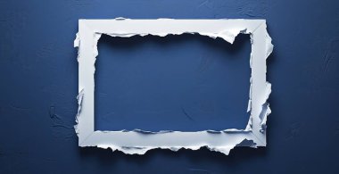 Siyah arkaplanı olan boş beyaz bir kağıt. Yapay zeka oluşturuldu