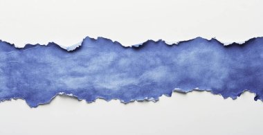 Kağıt dokusu mavi arkaplanlı. Yapay zeka oluşturuldu