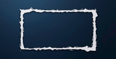 Beyaz kağıt yırtılmış arka plan. Yapay zeka oluşturuldu