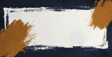 Soyut suluboya vuruşlar ve desenler. Yapay zeka oluşturuldu