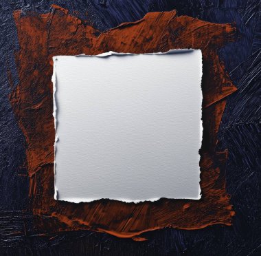 Boş siyah bir kağıt. Yapay zeka oluşturuldu