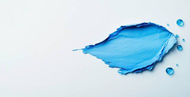 Mavi kağıt dokusu. soyut mavi renk arkaplanı... yapay zeka oluşturuldu