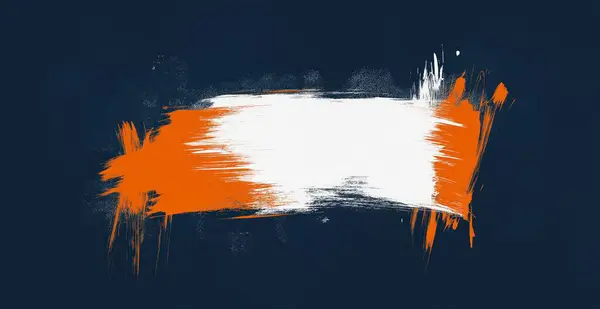 Beyaz arka planda soyut siyah fırça darbeleri. Yapay zeka oluşturuldu