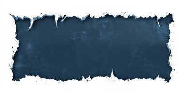 Grunge mavisi pankart. Yapay zeka oluşturuldu