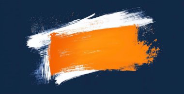 Soyut renkli fırça darbeleri, çizimler. Yapay zeka oluşturuldu