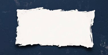 Beyaz yırtık kağıt dokusu. Yapay zeka oluşturuldu