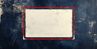 Arka planda siyah beyaz boya olan boş bir tahta. Yapay zeka oluşturuldu