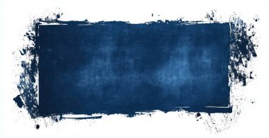 Beyaz arka planda siyah fırça darbesi. Yapay zeka oluşturuldu