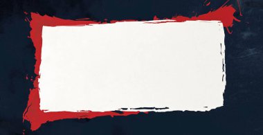 Soyut renkli fırça darbeleri, çizimler. Yapay zeka oluşturuldu