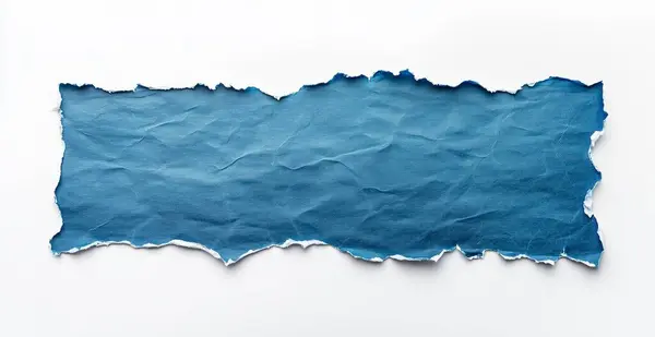 Yırtık kağıt parçası. Yapay zeka oluşturuldu