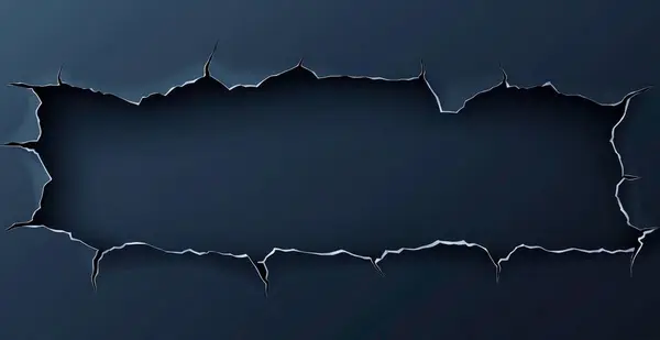 Siyah üzerine siyah yırtık kağıt. Vektör çizimi. Yapay zeka oluşturuldu