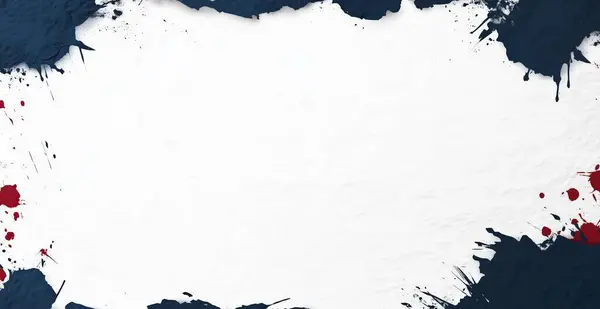 Beyaz ve kırmızı suluboya boya arkaplan. Yapay zeka oluşturuldu