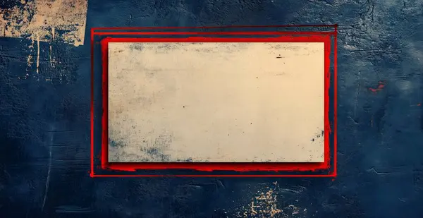 Grunge arkaplanı olan boş bir çerçeve. Yapay zeka oluşturuldu