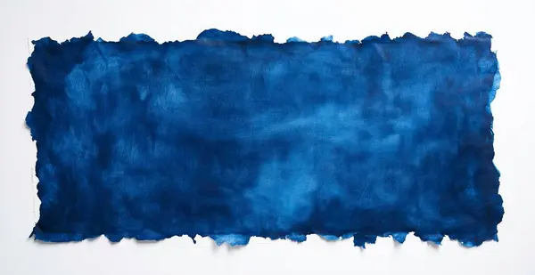 Koyu mavi kağıt desenli arka plan. Yapay zeka oluşturuldu