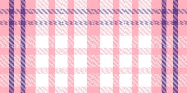 Gingham desenli geçmiş. Retro masa örtüsü dokusu. Soyut renk Scott deseniyle dolu. Pastel Gingham kumaş üzerindeki parmak izi için kusursuz bir arkaplan. Vektör sanatı